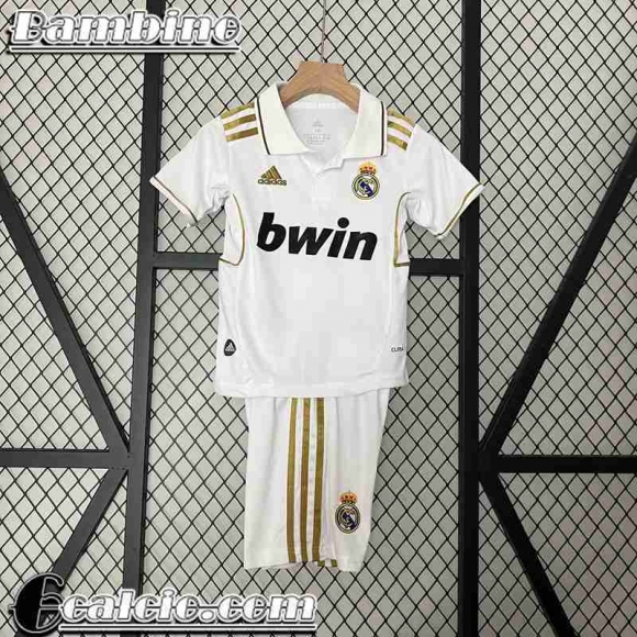 Retro Maglia Calcio Real Madrid Prima Bambini 11 12