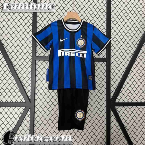 Retro Maglia Calcio Inter Milan Prima Bambini 09 10