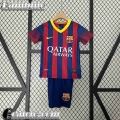 Retro Maglia Calcio Barcellona Prima Bambini 13 14