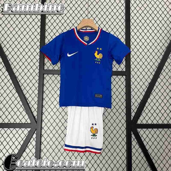 Retro Maglia Calcio Francia Prima Bambini 2024