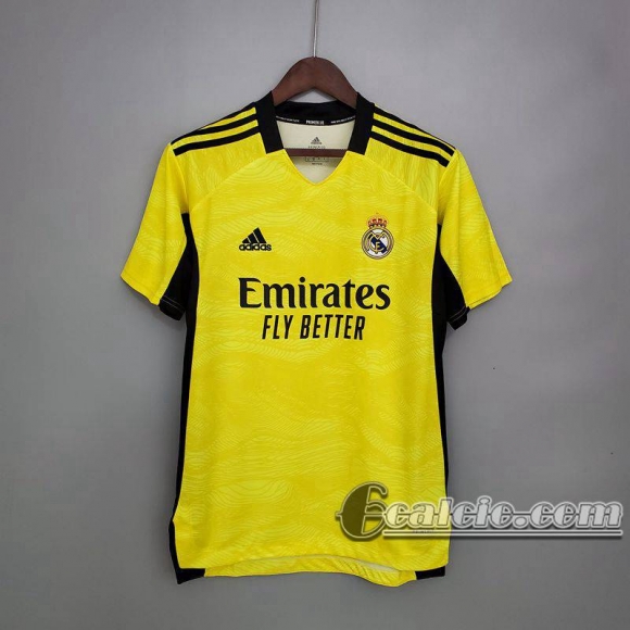 6calcio: Real Madrid Maglia Calcio Portiered giallo 2021-2022