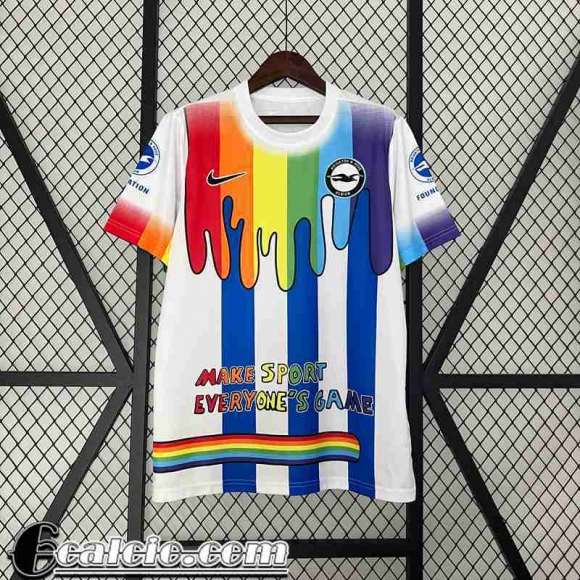 Tute Calcio T Shirt Brighton Uomo 2023 2024 TBB302