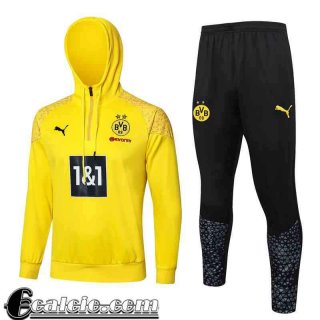 Tute Sportive Giacca Cappuccio Dortmund Uomo 2023 2024 A247