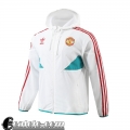 Giacca A Vento Giacca Cappuccio Manchester United Uomo 2023 2024 D196