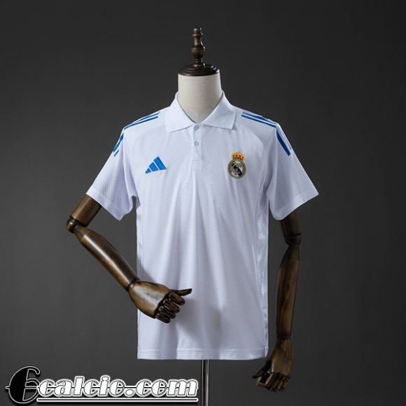 Real Madrid Maglietta Polo Uomo 25-26 E220 Real Madrid Maglietta Polo Uomo 25-26 E220