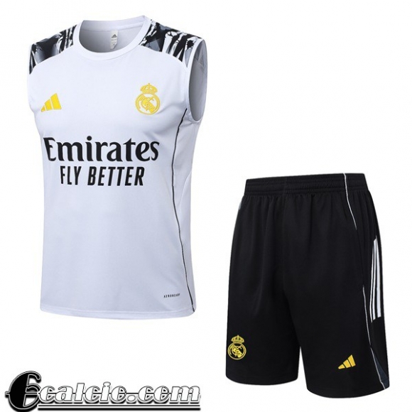 Real Madrid maglietta a maniche senza Uomo 25-26 H867 Real Madrid maglietta a maniche senza Uomo 25-26 H867