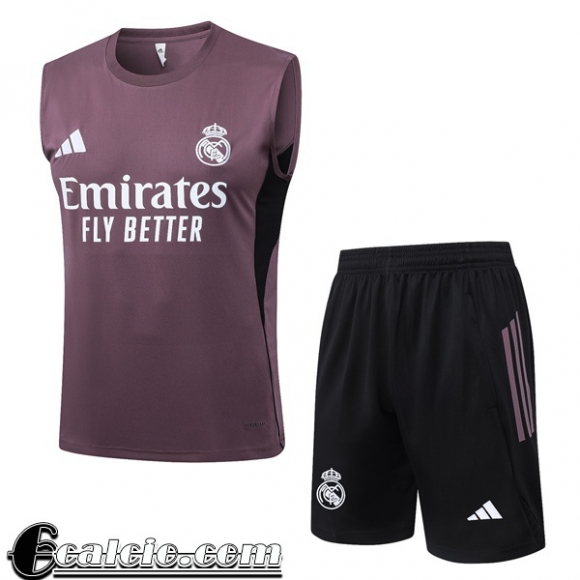 Real Madrid maglietta a maniche senza Uomo 25-26 H868 Real Madrid maglietta a maniche senza Uomo 25-26 H868