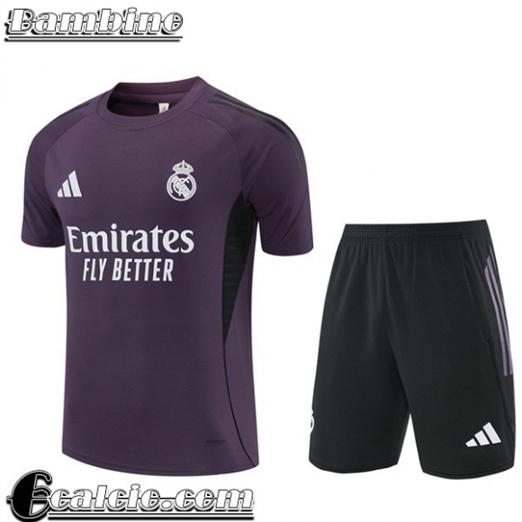 Real Madrid KIT: magliette a maniche corte Bambini 25-26 H825 Real Madrid KIT: magliette a maniche corte Bambini 25-26 H825