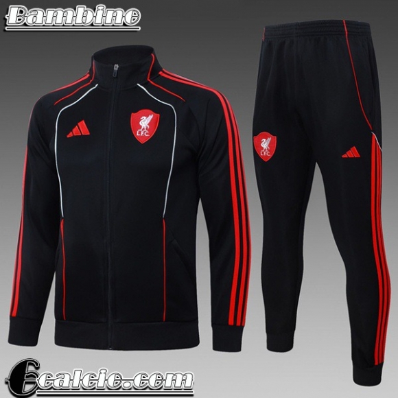 Liverpool KIT: Full-Zip Giacca Bambini 25-26 C1024 Liverpool KIT: Full-Zip Giacca Bambini 25-26 C1024