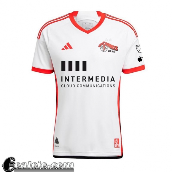 San Jose Earthquakes Maglie Calcio Seconda Uomo 2025