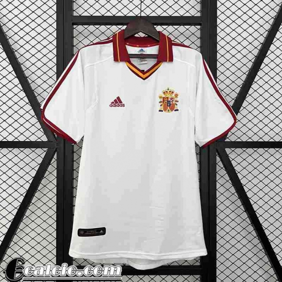 Spagna Retro Maglie Calcio Seconda Uomo 2000 FG648