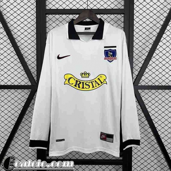Colo Colo Retro Maglie Calcio Prima Uomo Manga Larga 97 98 FG699