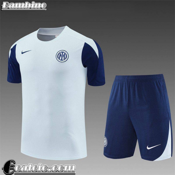 Inter Milan Magliette a maniche Bambini 2024 2025 H405