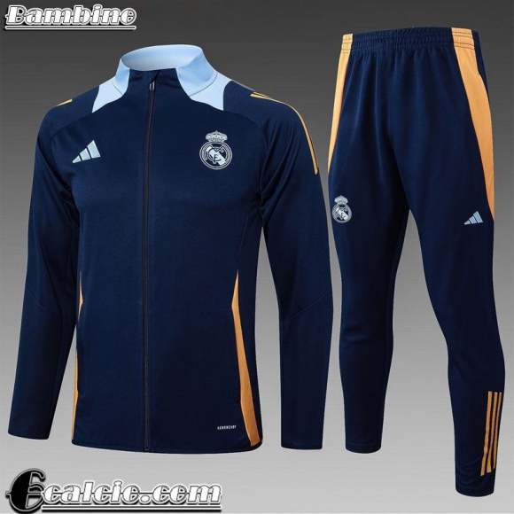 Real Madrid KIT: Full-Zip Giacca Bambini 2024 2025 C607