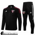 Full Zip Giacca sao paulo Nero Uomo 2021 22 JK302