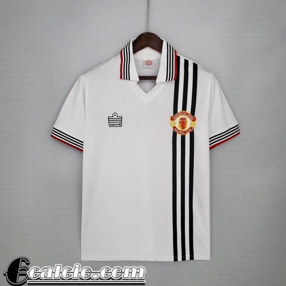 Maglia Calcio Retro Manchester United Seconda Uomo 75 80