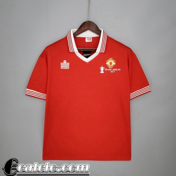 Maglia Calcio Retro Manchester United Prima Uomo 1977