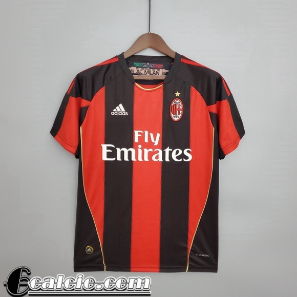 Maglia Calcio Retro AC Milan Prima Uomo 10 11