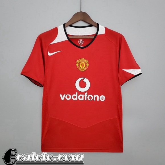 Maglia Calcio Retro Manchester United Prima Uomo 04 06