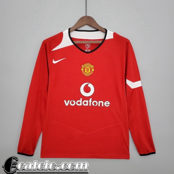 Maglia Calcio Retro Manchester United Prima Uomo 04 06