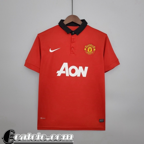 Maglia Calcio Retro Manchester United Prima Uomo 13 14