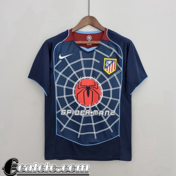 Maglia Calcio Retro Atletico Madrid Seconda Uomo 04 05