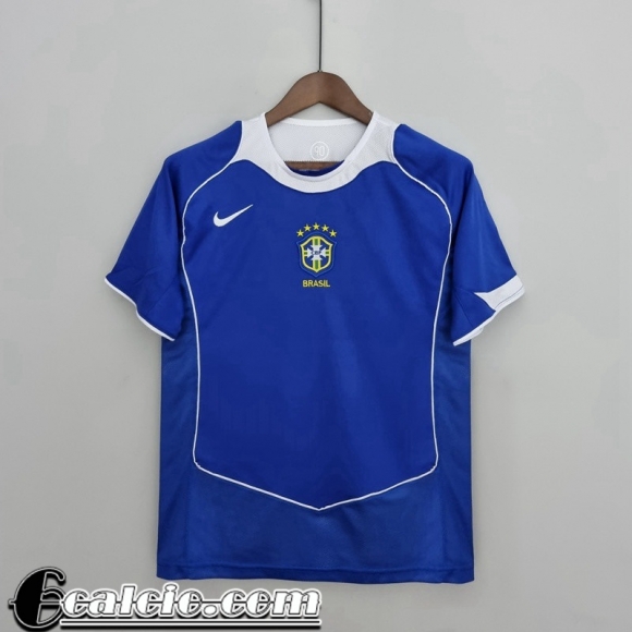 Maglia Calcio Retro Brasile Seconda Uomo 2004 06