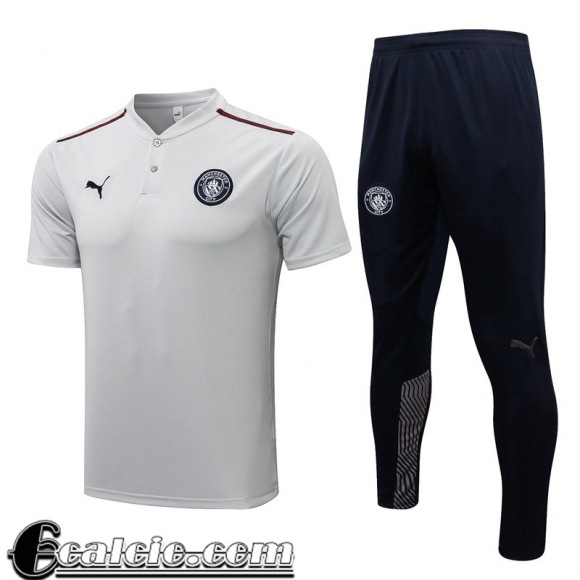 Polo Manchester City bianca Uomo 2021 22 PL253