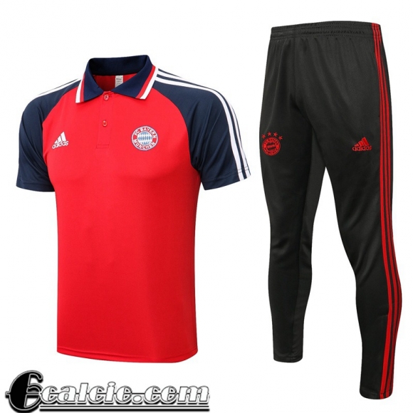 Polo Bayern Monaco rosso Uomo 2021 22 PL275