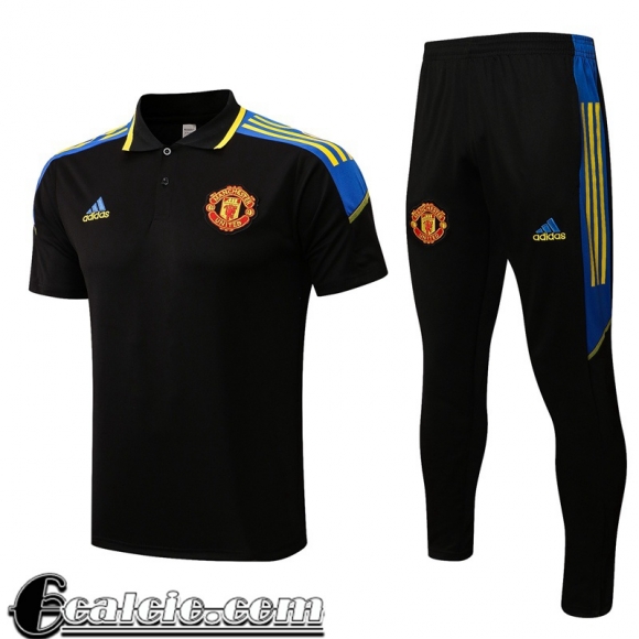 Polo Manchester United Nero Uomo 2021 22 PL283