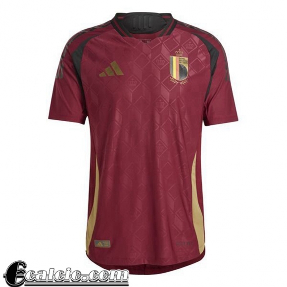 Maglia Calcio Belgio Prima Uomo EURO 2024