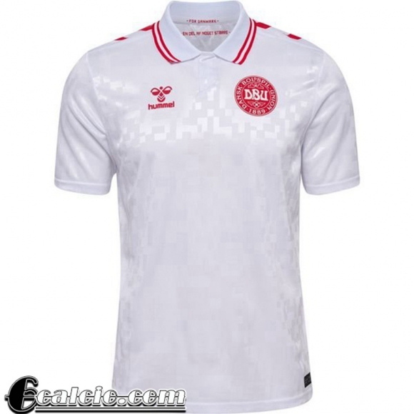 Maglia Calcio Denmark Seconda Uomo EURO 2024