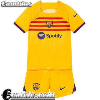 Maglie Calcio Barcellona fourth Bambini 2022 23