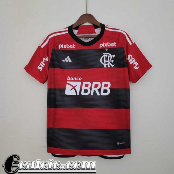 Maglie Calcio Flamengo Versione trapelata Prima Uomo 2023 24