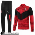 Full Zip Giacca AC Milan rosso Uomo 2022 2023 JK310