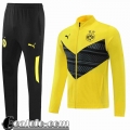 Full Zip Giacca Dortmund BVB Giallo Uomo 2022 2023 JK313