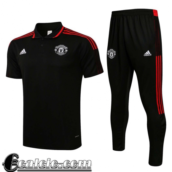 Polo Manchester United Nero Uomo 2021 2022 PL293