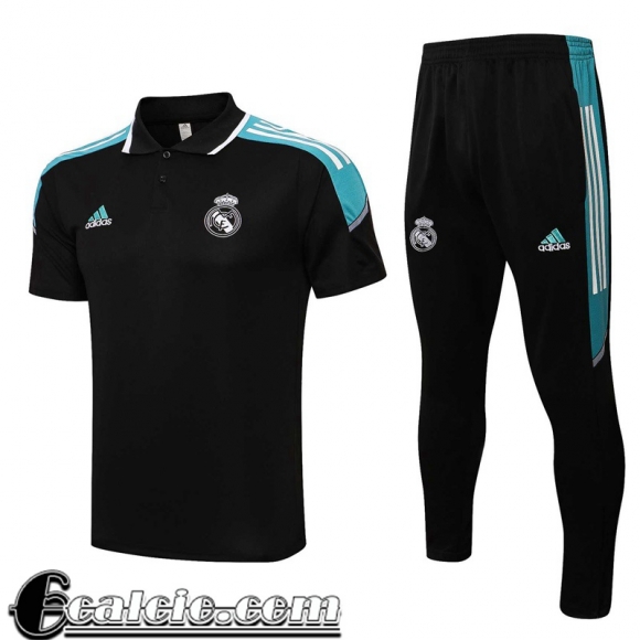 Polo Real Madrid Nero Uomo 2021 2022 PL299