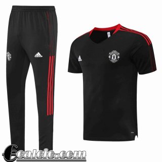 T-Shirt Manchester United Nero Uomo 2022 2023 PL302