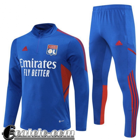Tute Calcio Olympique Lione blu Uomo 2022 2023 TG232