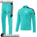 Full Zip Giacca Real Madrid cielo blu Bambino 2022 2023 TK245