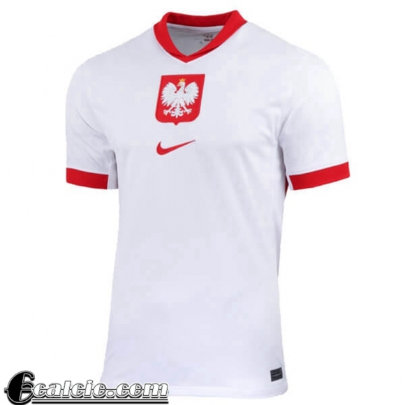 Maglie Calcio Pologne Prima Uomo EURO 2024