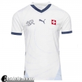 Maglie Calcio Svizzera Seconda Uomo EURO 2024