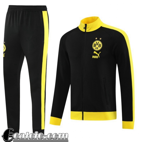 Full-Zip Giacca Borussia Dortmund nero Uomo 22 23 JK678