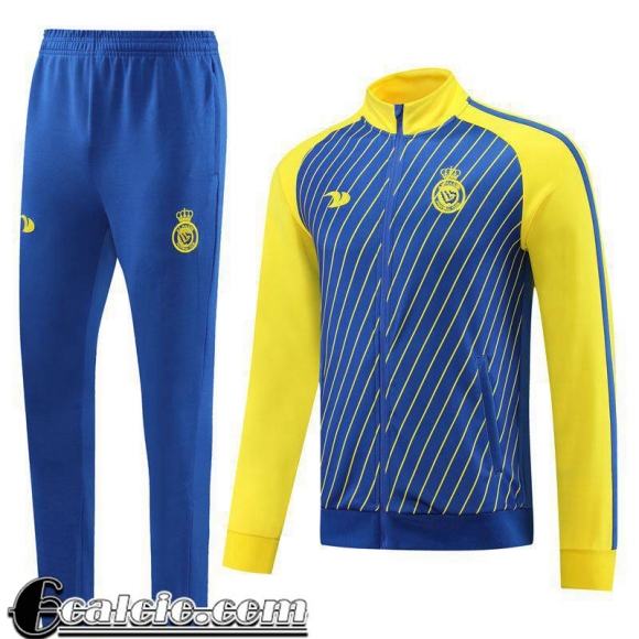 Full-Zip Giacca Al-Nass blu giallo Uomo 23 24 JK681