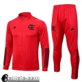 Full-Zip Giacca Flamengo rosso Uomo 23 24 JK698