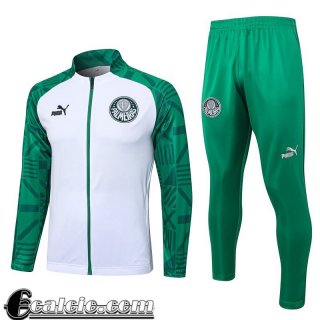 Full-Zip Giacca Palmeiras bianco verde Uomo 23 24 JK707