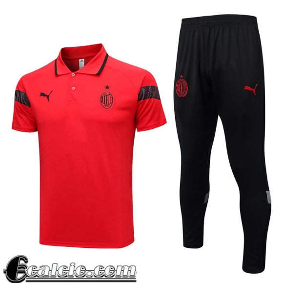 Polo Shirts AC Milan rosso Uomo 23 24 PL644