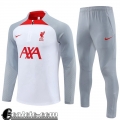 Tute Calcio Liverpool Bianco grigio Uomo 22 23 TG709