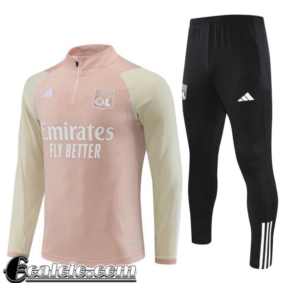 Tute Calcio Lione rosa Uomo 22 23 TG731